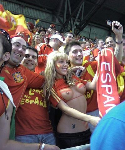 Supportrice Espagna